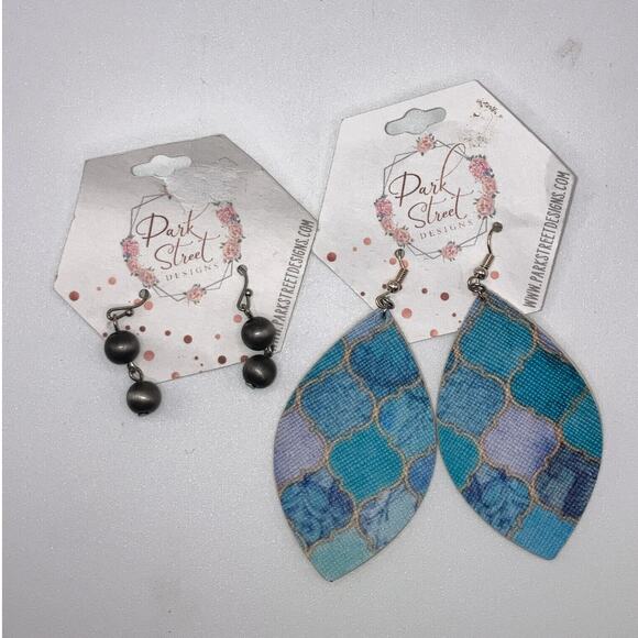 NWT! Two Park Street Designs Dangle Earrings! - Picture 7 of 14